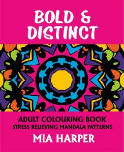 Bold & Distinct Adult Colouring Book Cvr